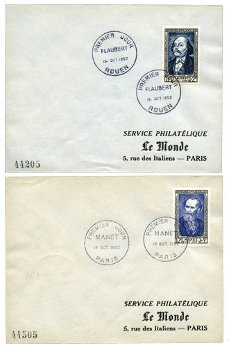 n°930/935 - Timbre France Poste