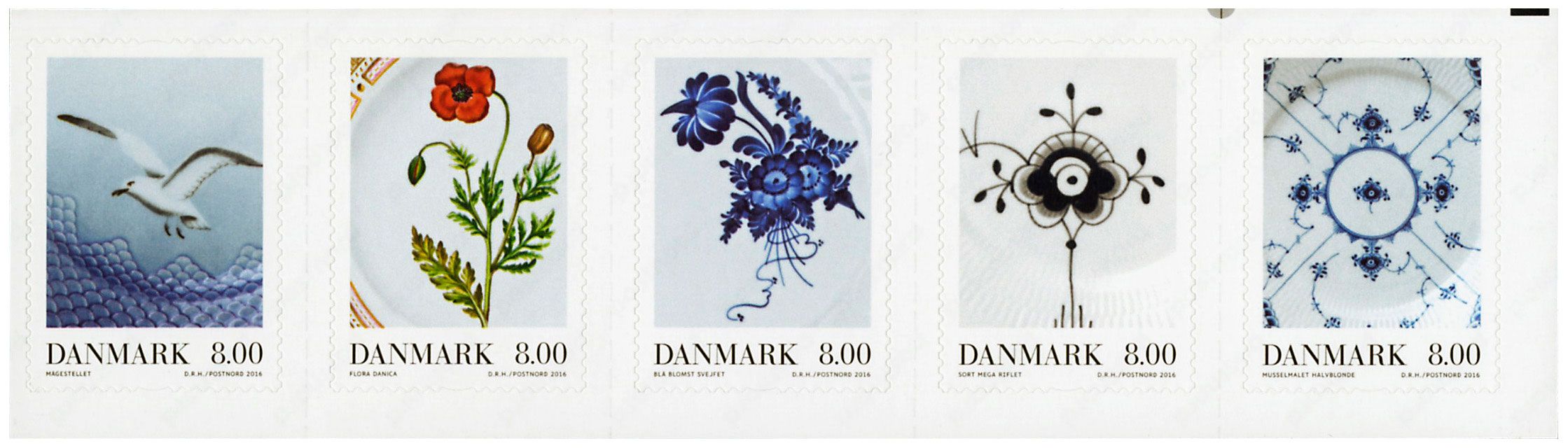 n° 1851 - Timbre DANEMARK Poste