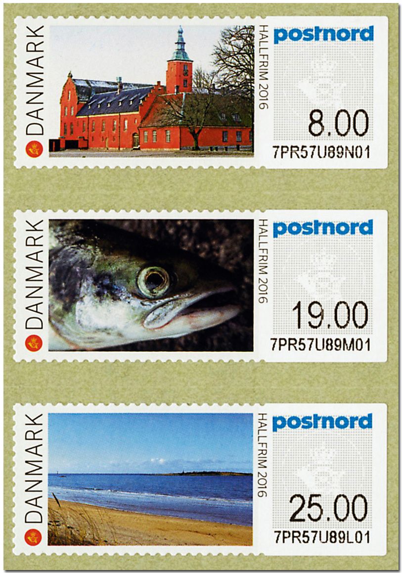 n° 118 - Timbre DANEMARK Timbres de distributeurs