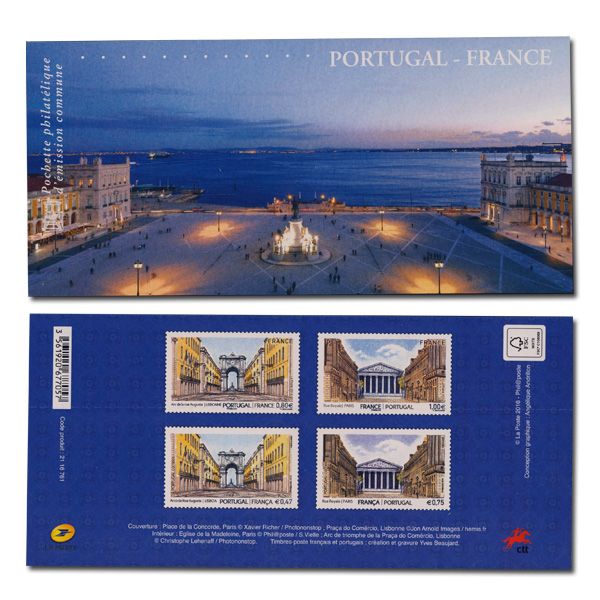 2016 - Joint issue-France-Portugal