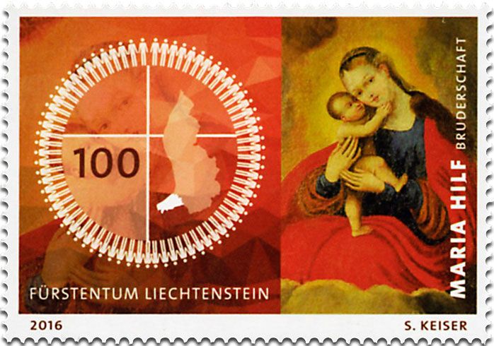 n° 1760 - Timbre LIECHTENSTEIN Poste