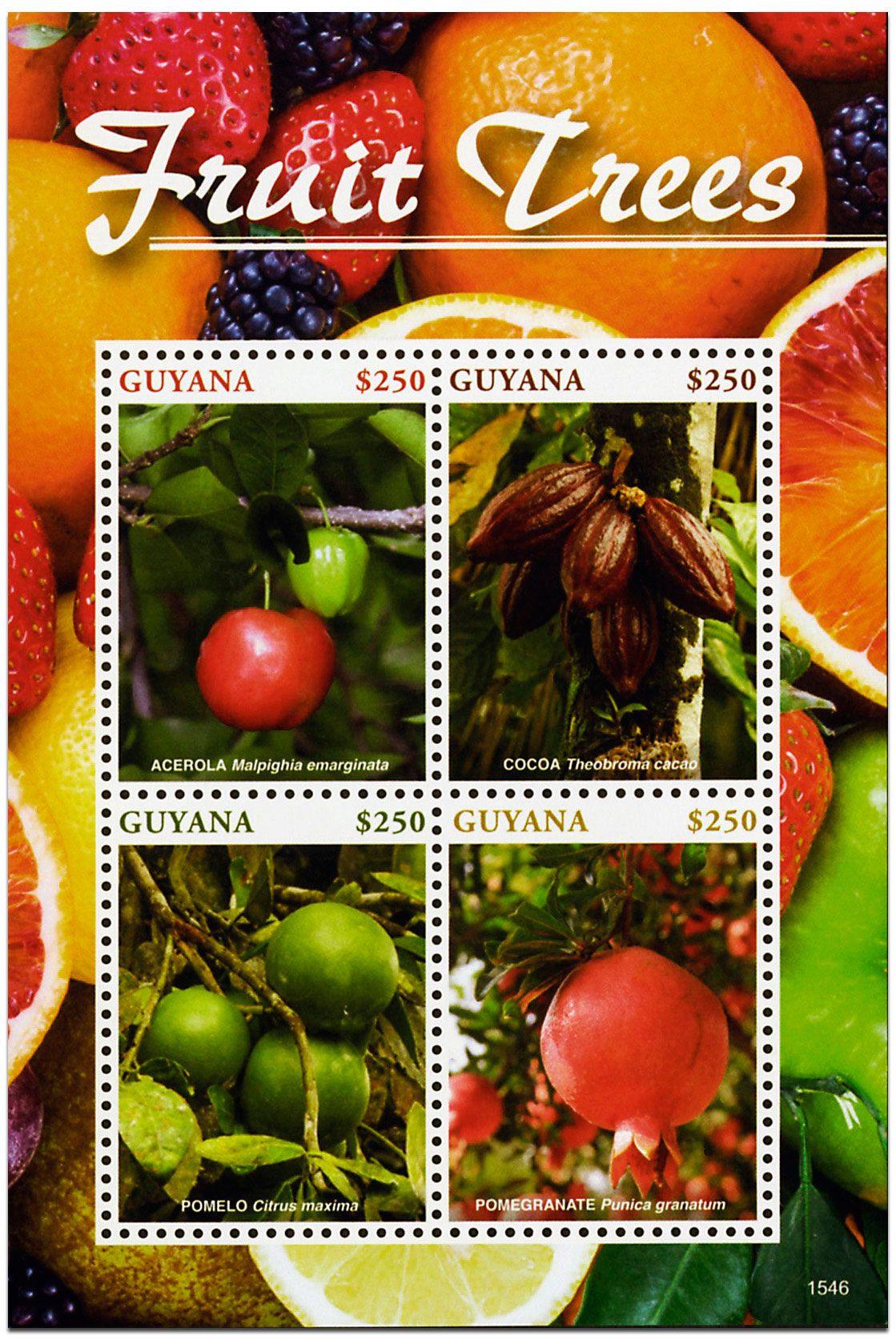 n° 6707 - Timbre GUYANA Poste