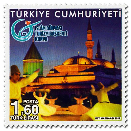 n° 3806 - Timbre TURQUIE Poste