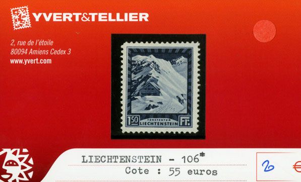 LIECHTENSTEIN - n°106*