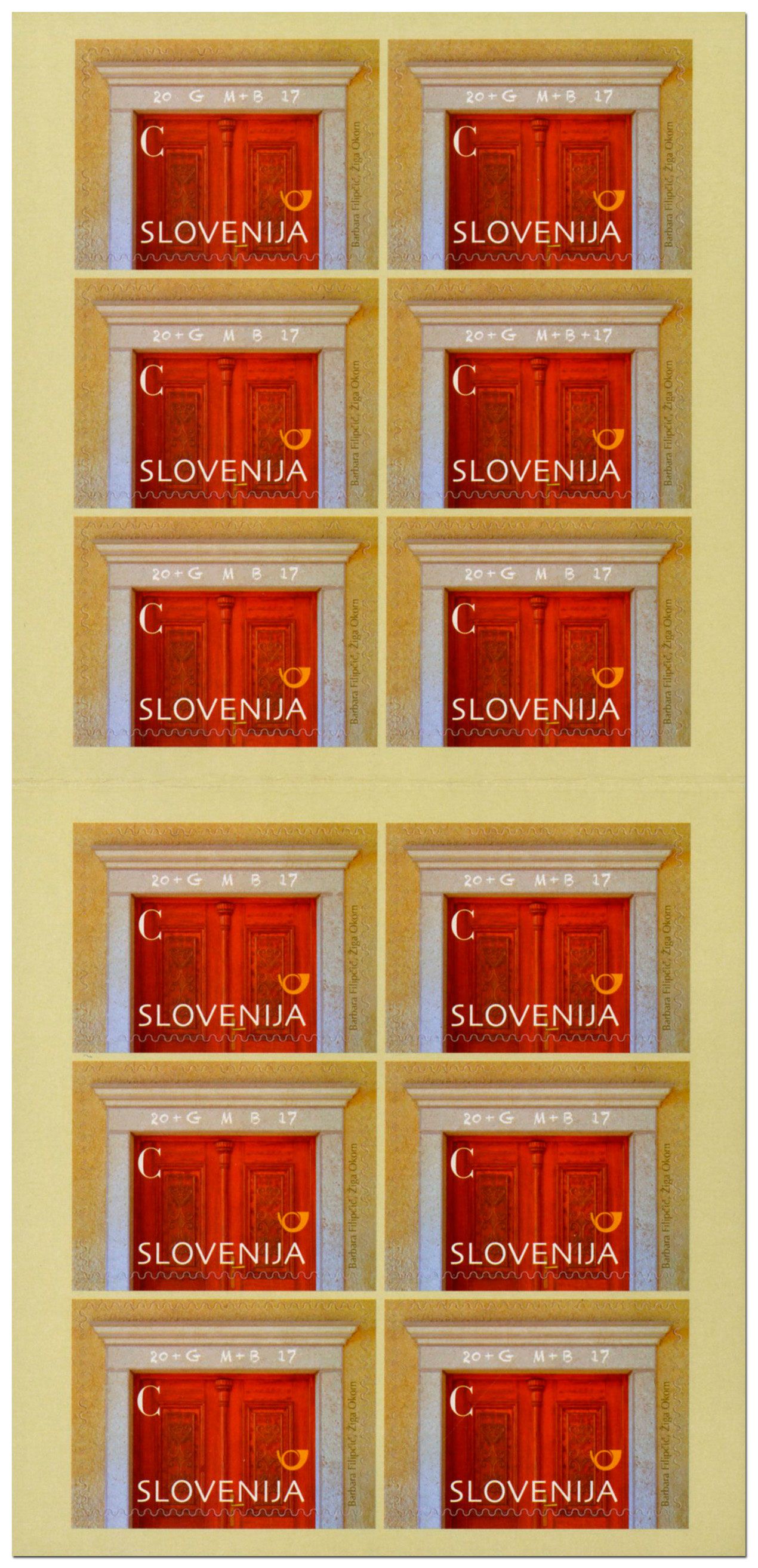 n° C1034 - Timbre SLOVENIE Carnets