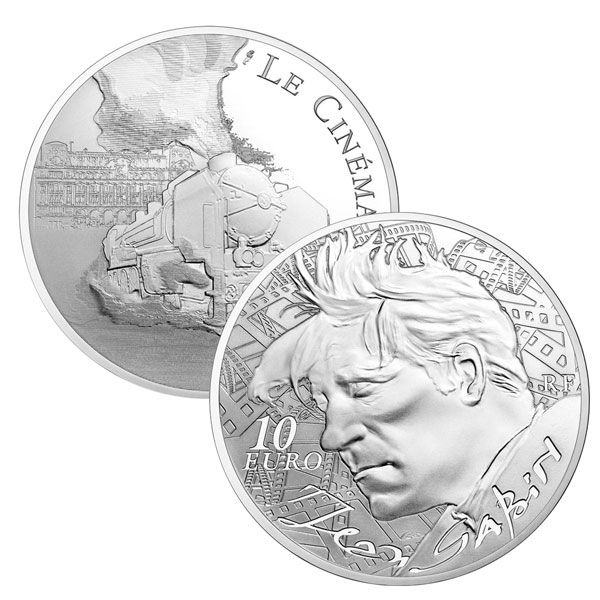 10 EUROS ARGENT - FRANCE - JEAN GABIN