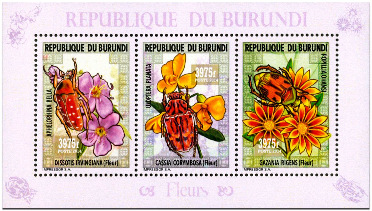 n° 2396 - Timbre BURUNDI Poste