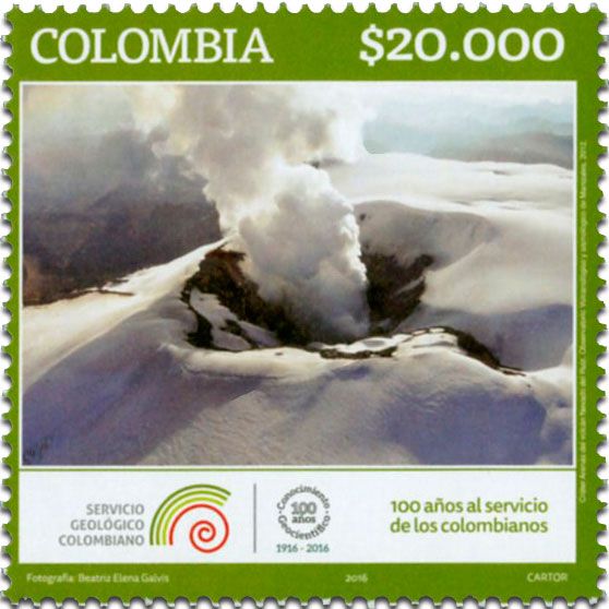 n° 1777 - Timbre COLOMBIE Poste