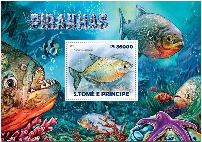 n° 832 - Timbre SAINT-THOMAS ET PRINCE Blocs et feuillets