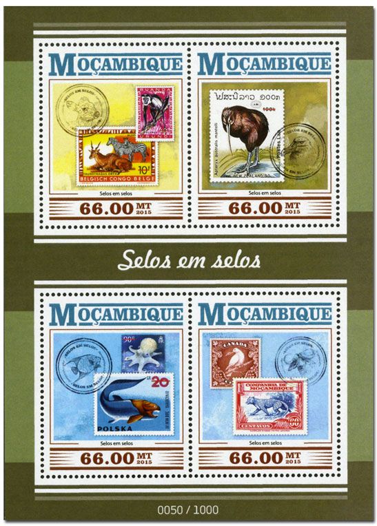 n° 6710 - Timbre MOZAMBIQUE Poste