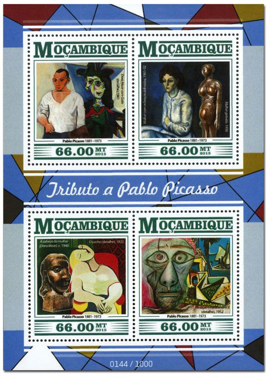 n° 6834 - Timbre MOZAMBIQUE Poste