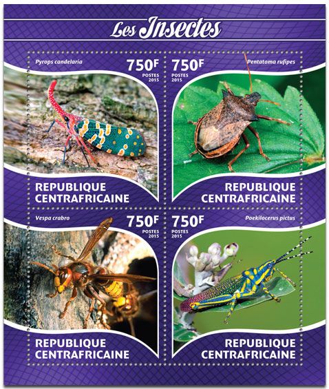 n° 3737 - Timbre CENTRAFRIQUE Poste