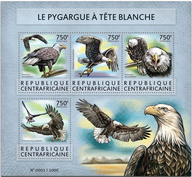 n° 3928 - Timbre CENTRAFRIQUE Poste