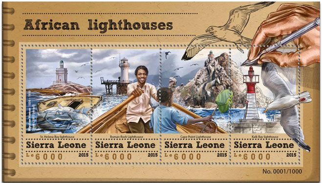 n° 5509 - Timbre SIERRA LEONE Poste