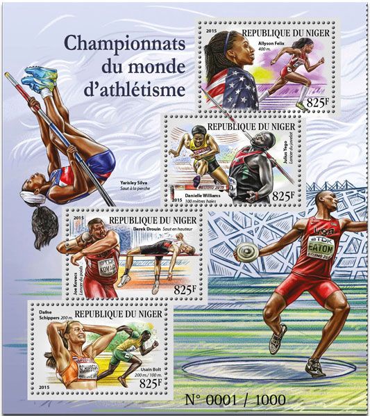 n° 3015 - Timbre NIGER Poste