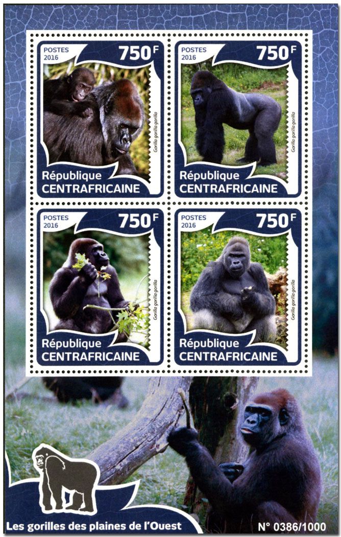 n° 4200  : Timbre CENTRAFRIQUE Poste