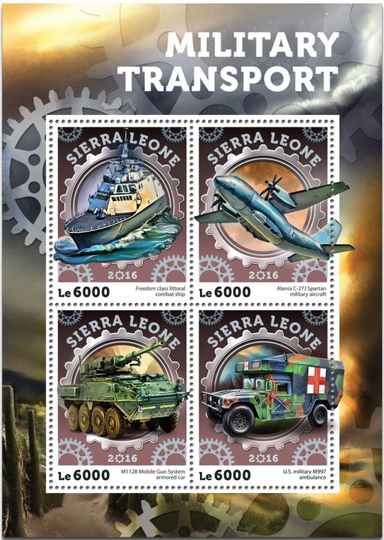 n° 5909  : Timbre SIERRA LEONE Poste