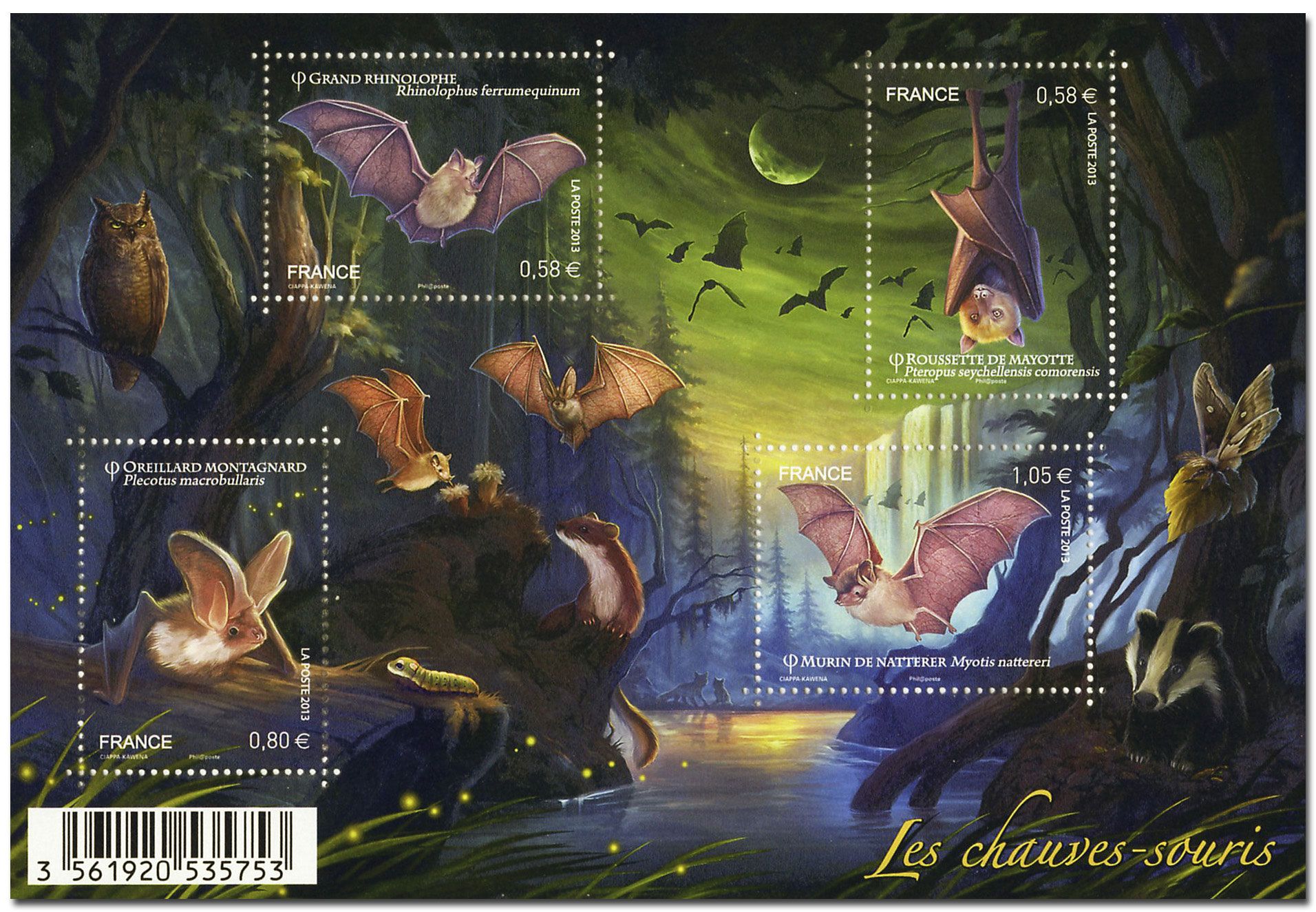 nr. F4739 -  Stamp France Mail