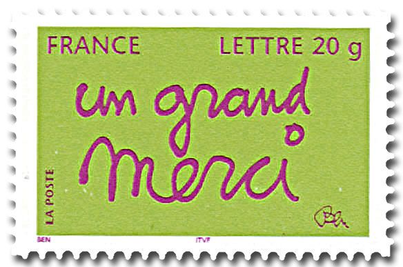 n.o 52B (3761B) -  Sello Francia Autoadhesivos