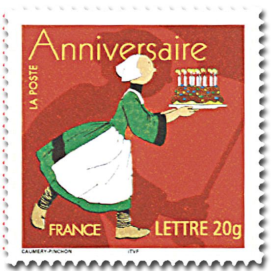 n.o 52C (3778B) -  Sello Francia Autoadhesivos