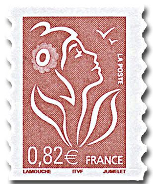 n° 53A (3802B) -  Timbre France Autoadhésifs