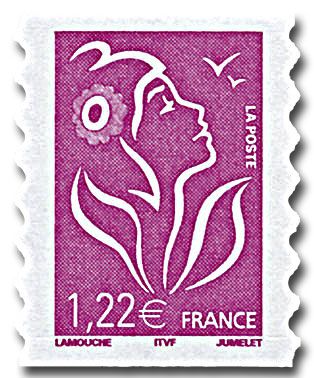 n° 53C (3802C) -  Timbre France Autoadhésifs