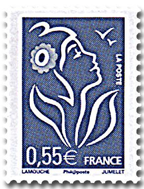 n.o 53D (3802D) -  Sello Francia Autoadhesivos