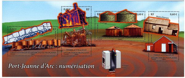 n.o 618 / 621 -  Sello Tierras Australes y Antárticas Francesas Correos