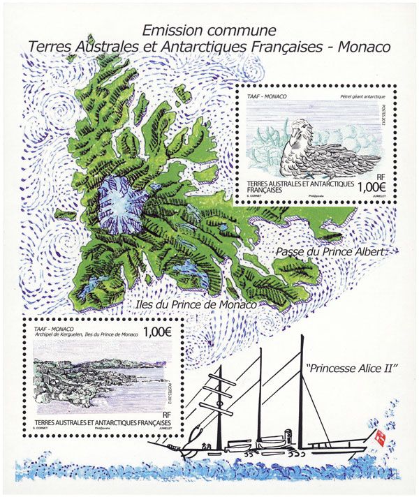 n.o F630 -  Sello Tierras Australes y Antárticas Francesas Correos