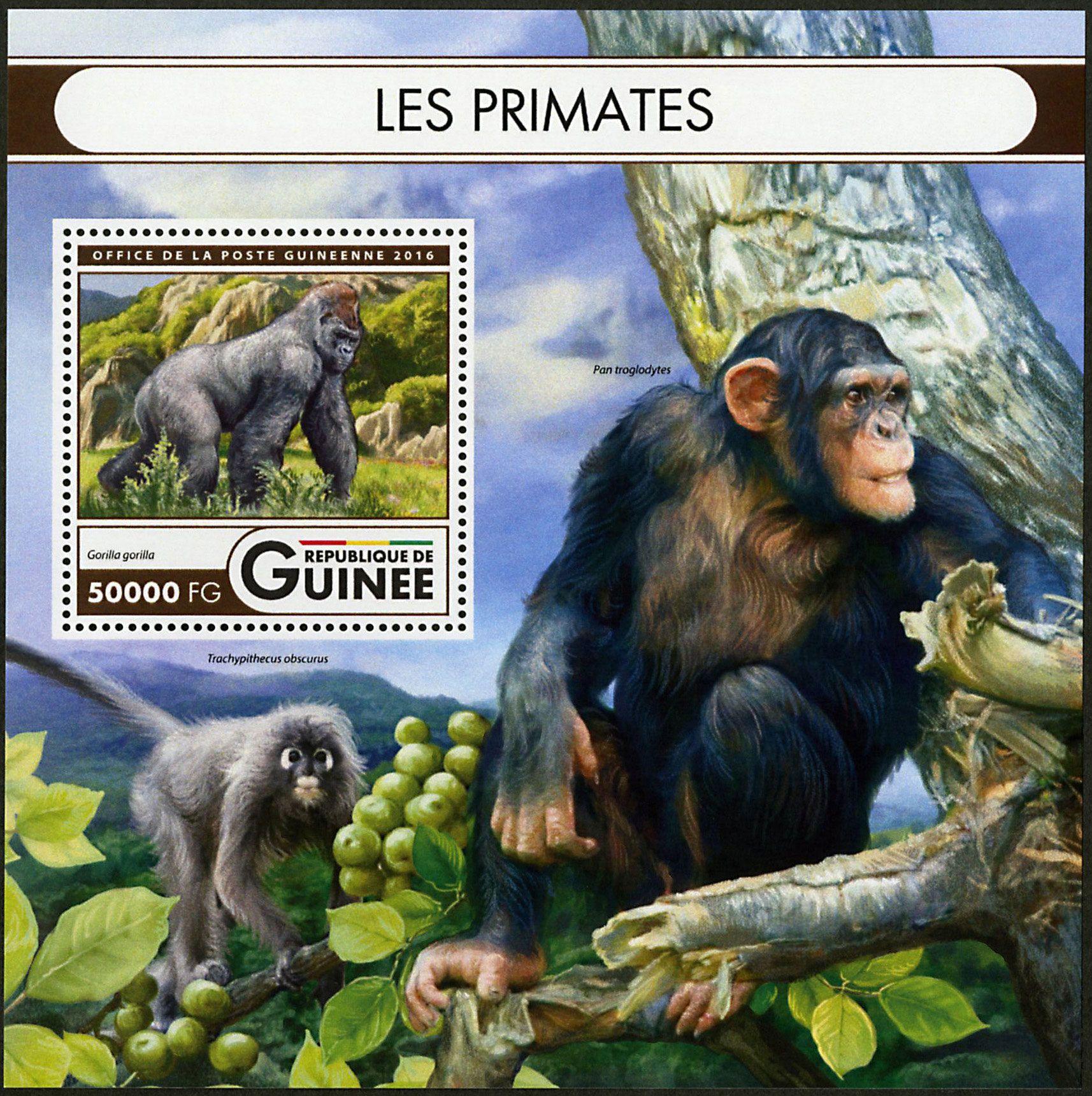 n° 1993 - Timbre GUINÉE Blocs et feuillets