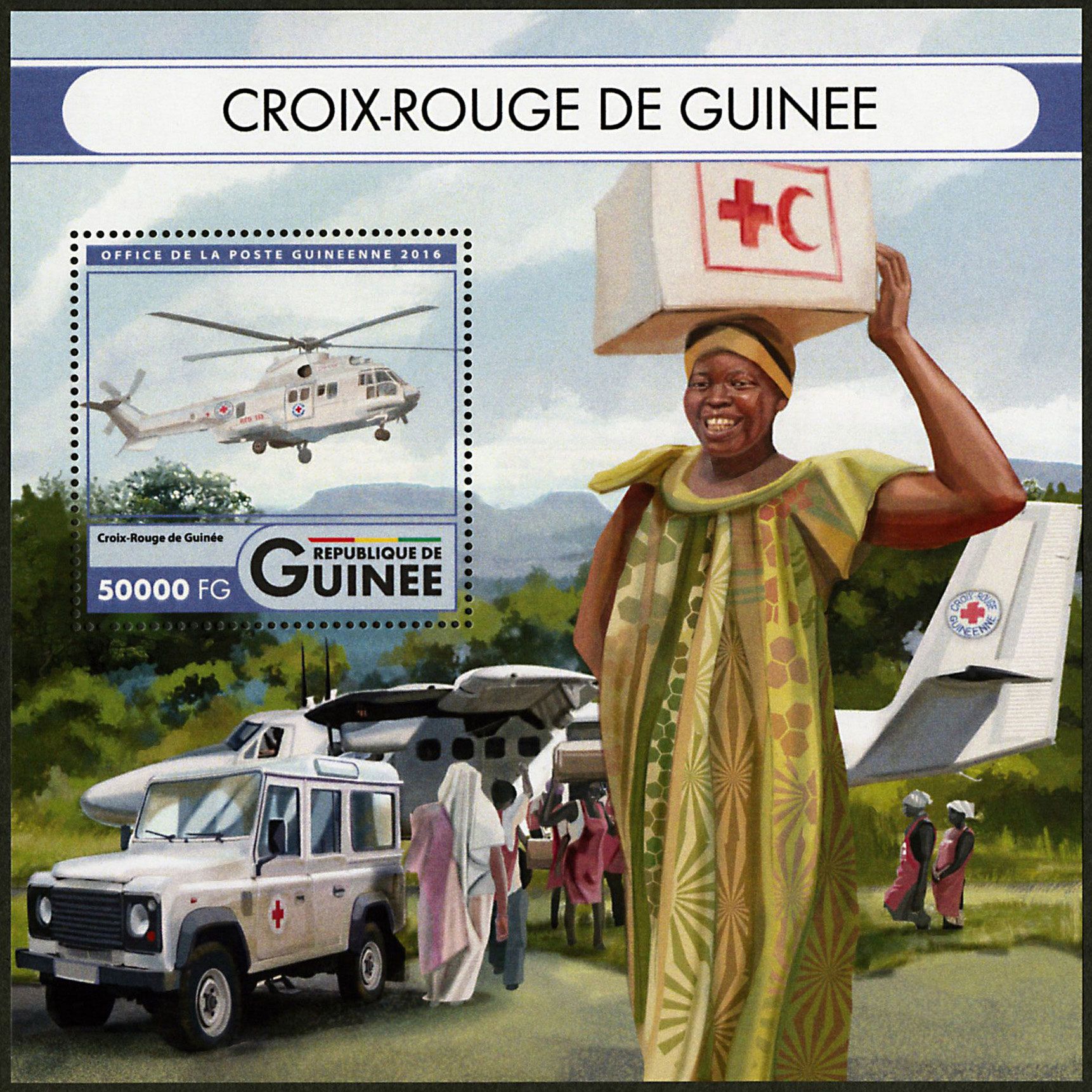 n° 2010 - Timbre GUINÉE Blocs et feuillets