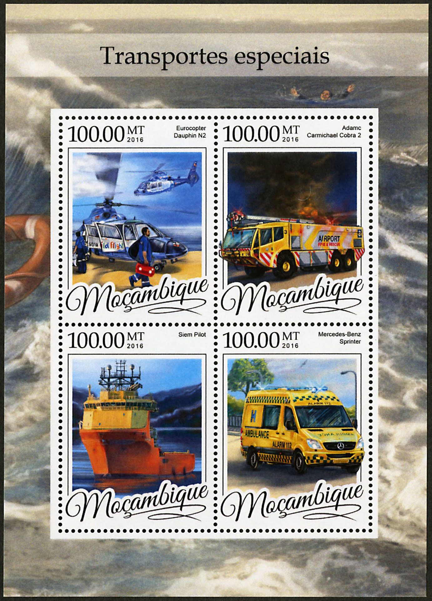 n° 7170 - Timbre MOZAMBIQUE Poste