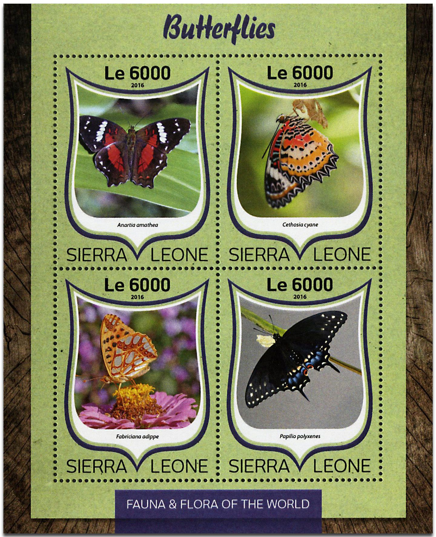 n° 6249 - Timbre SIERRA LEONE Poste