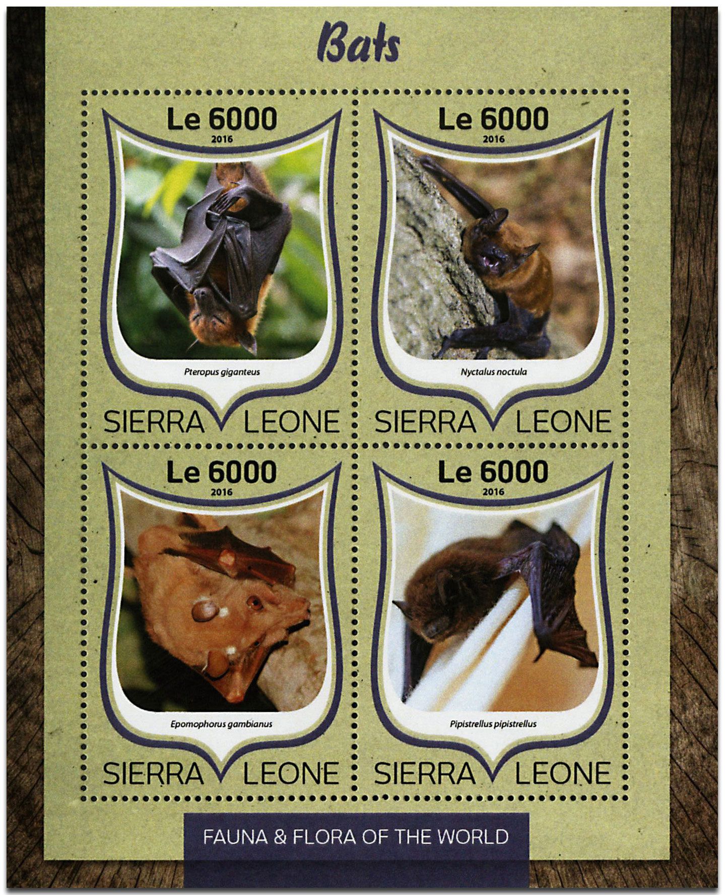 n° 6269 - Timbre SIERRA LEONE Poste