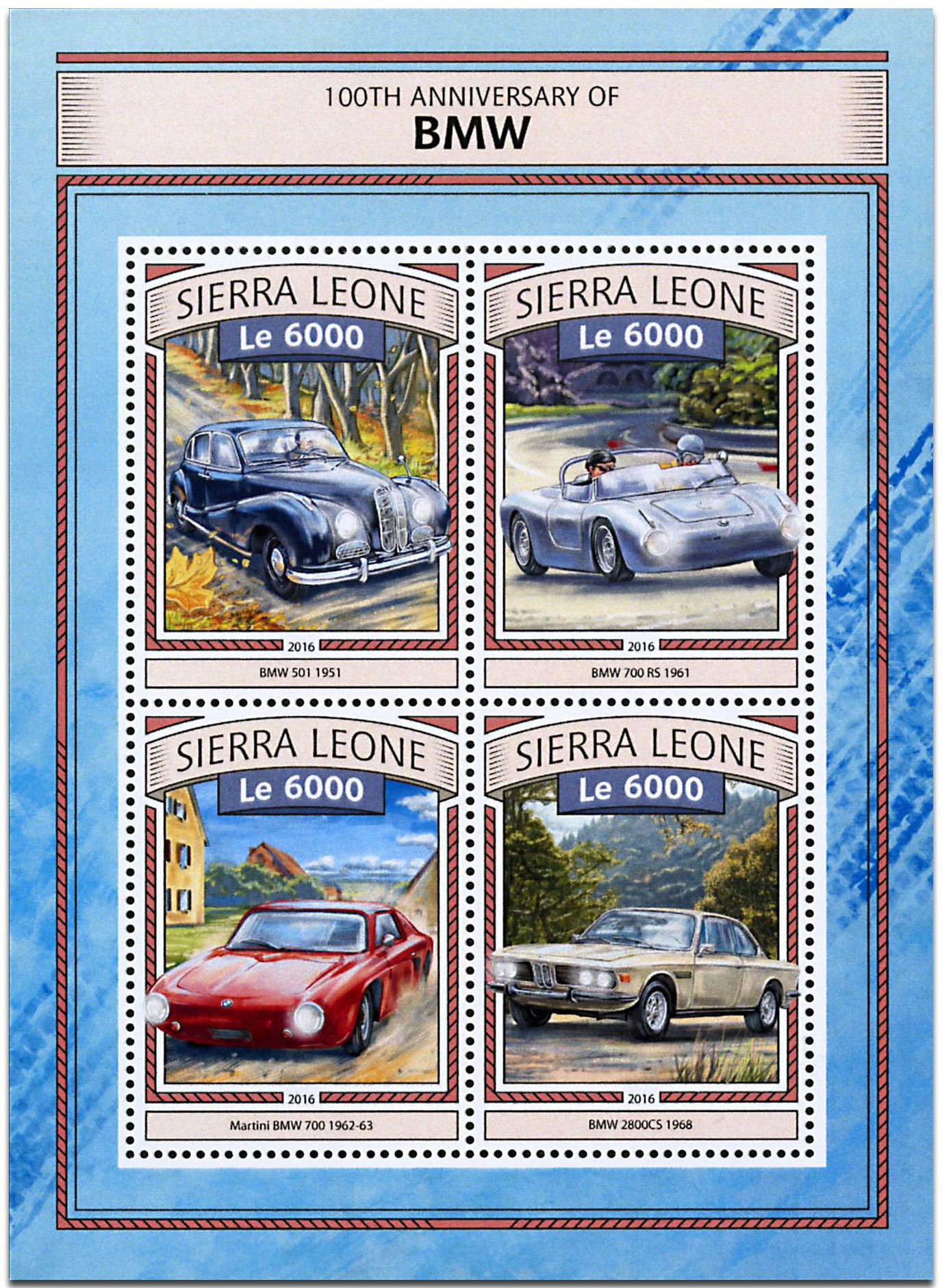 n° 6381 - Timbre SIERRA LEONE Poste