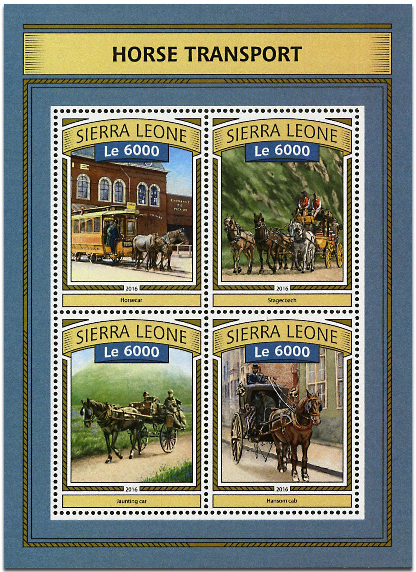 n° 6461 - Timbre SIERRA LEONE Poste