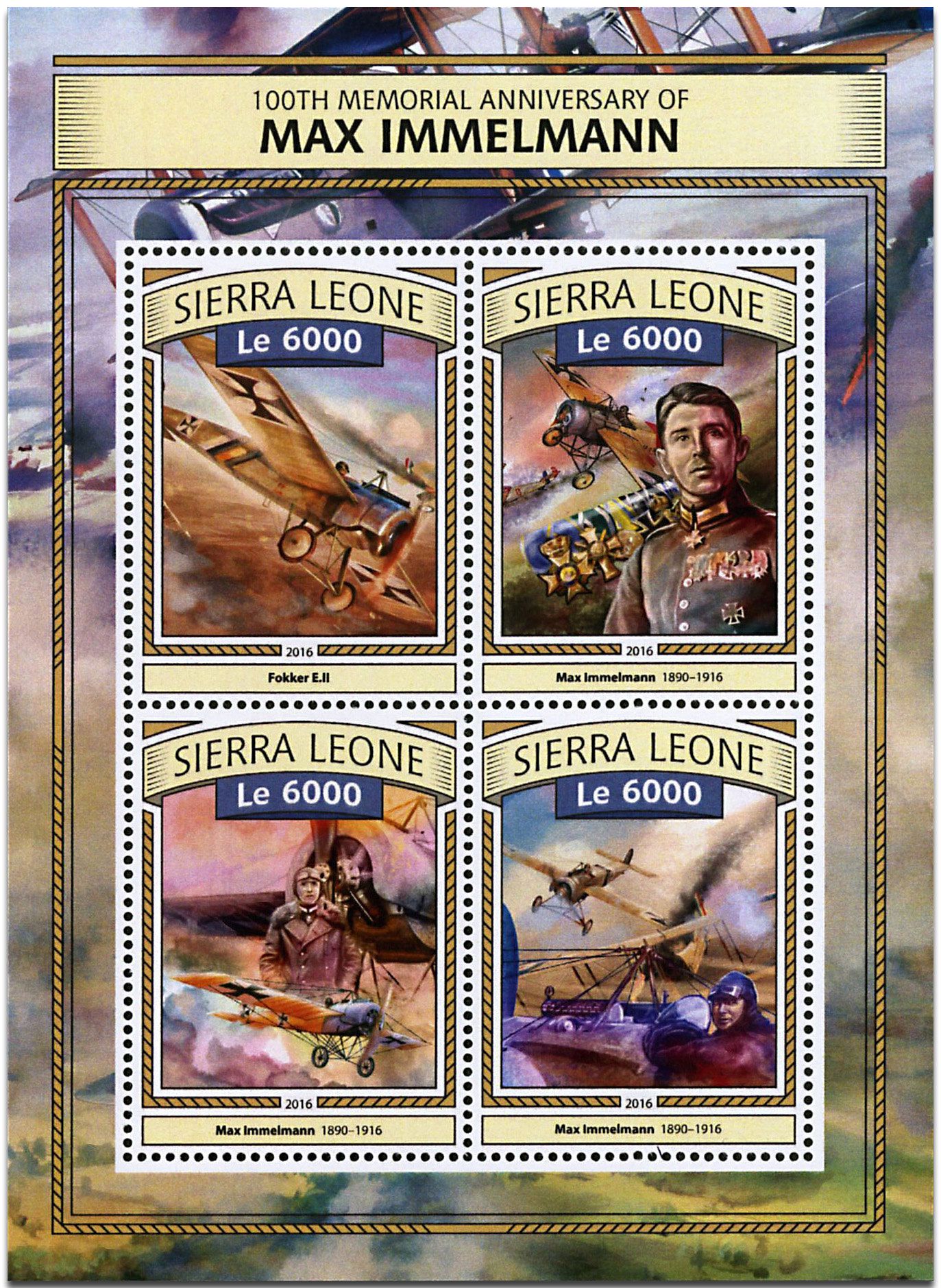 n° 6477 - Timbre SIERRA LEONE Poste