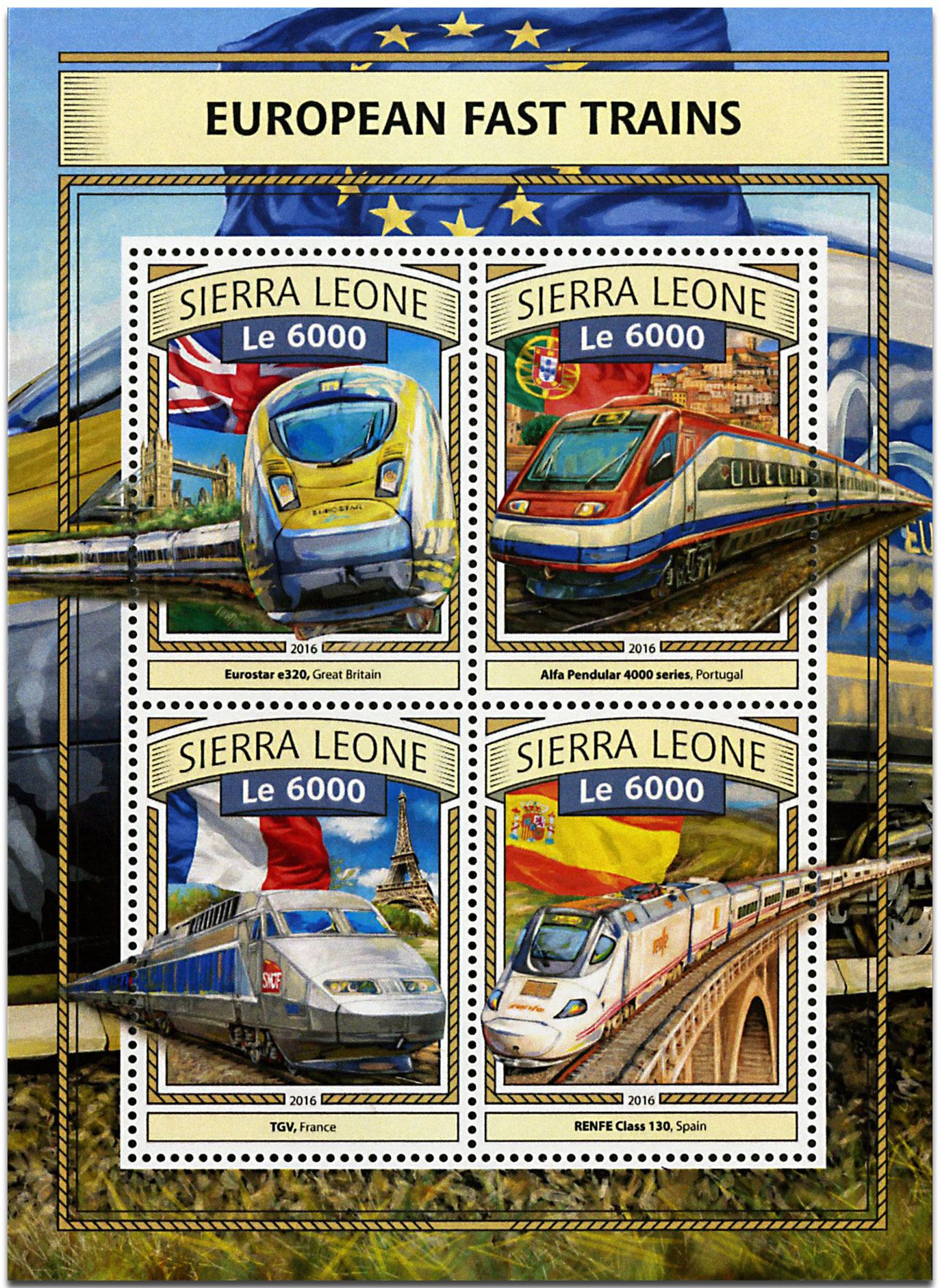 n° 6489 - Timbre SIERRA LEONE Poste