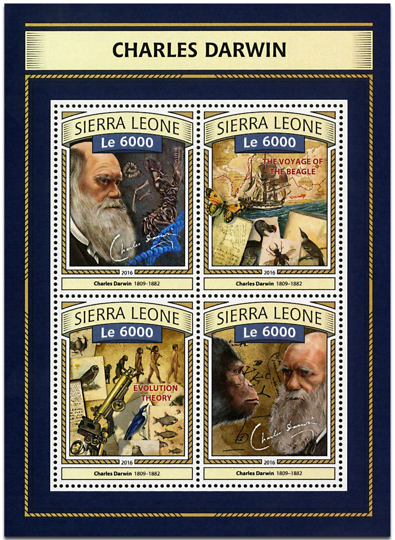 n° 6509 - Timbre SIERRA LEONE Poste