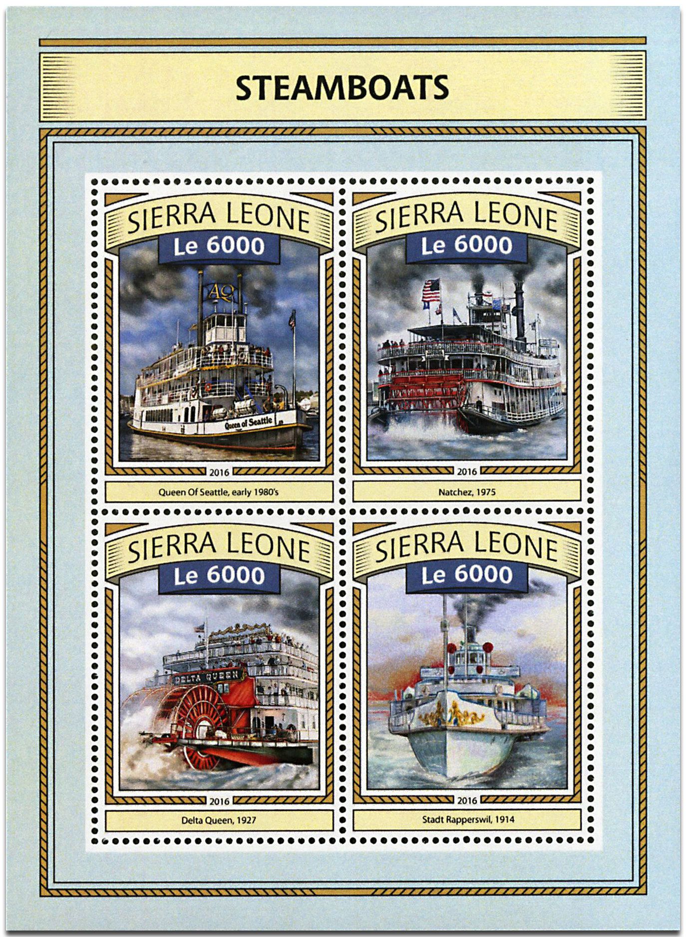 n° 6513 - Timbre SIERRA LEONE Poste