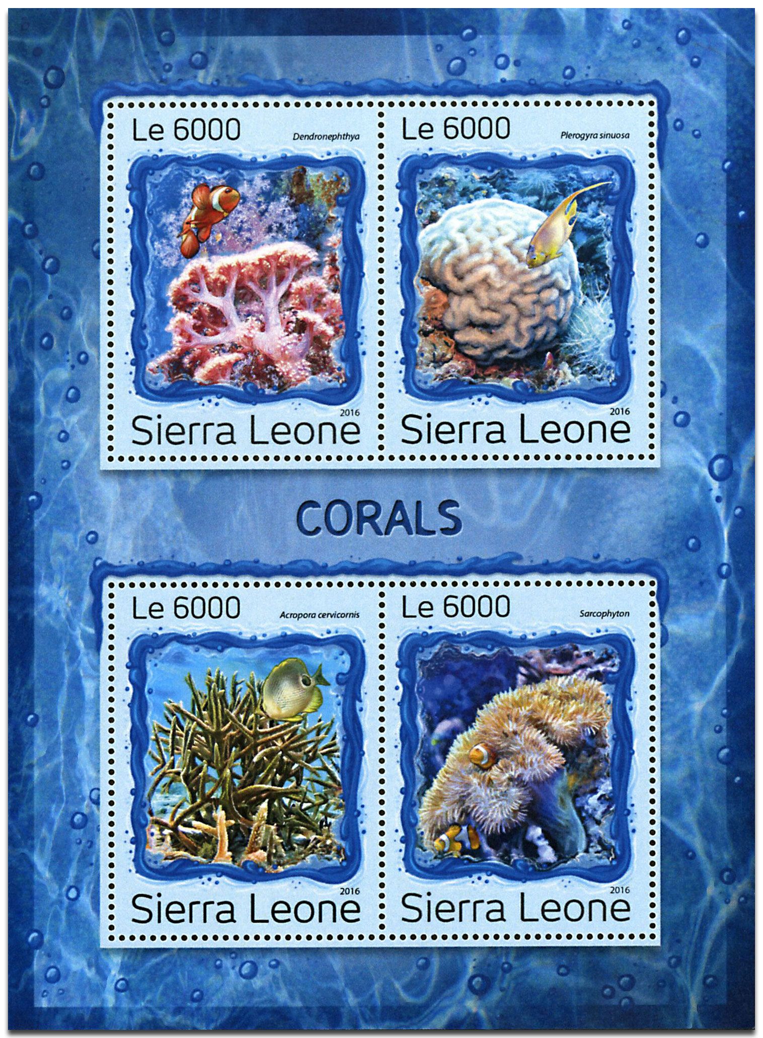 n° 6553 - Timbre SIERRA LEONE Poste