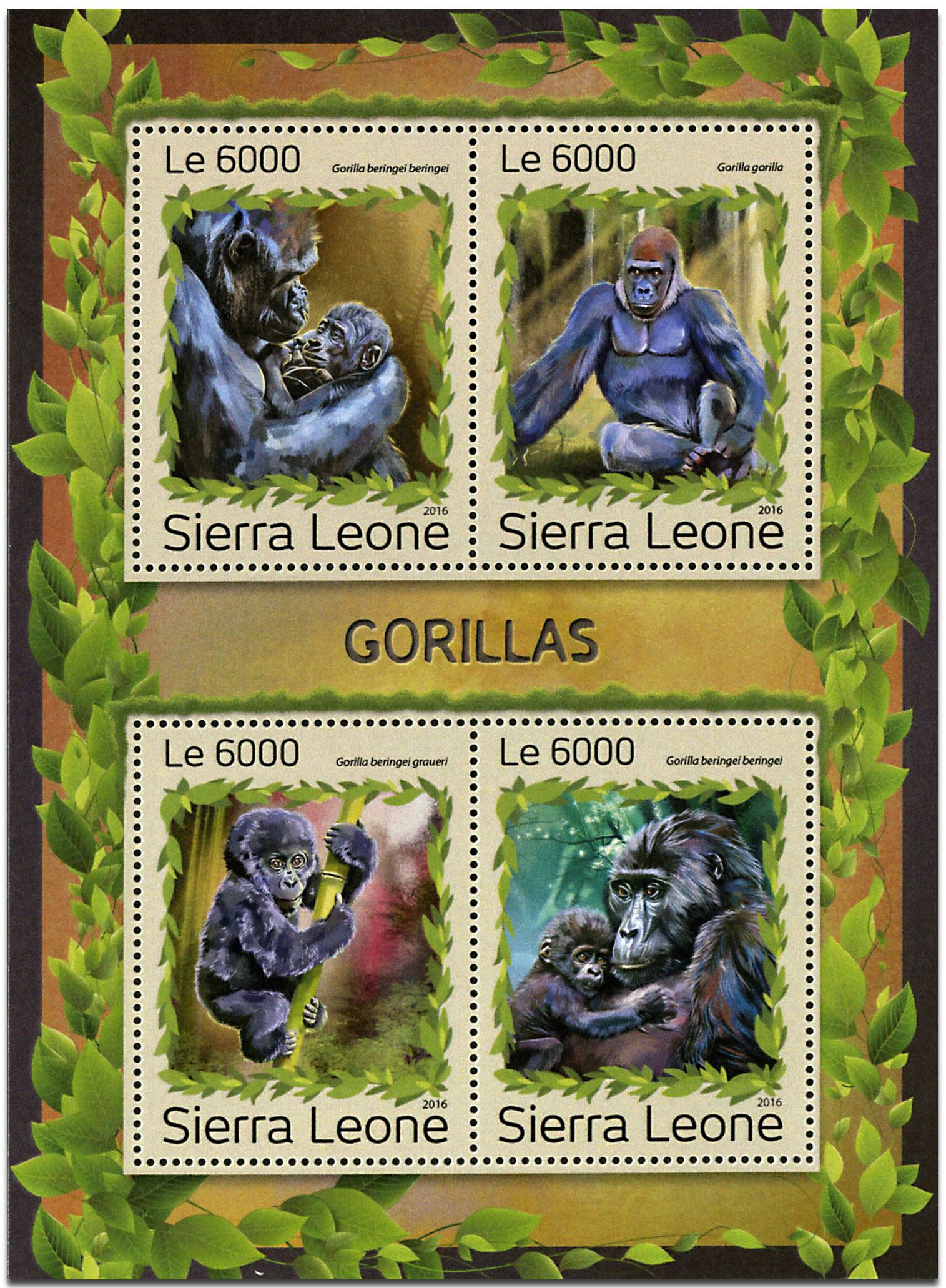 n° 6597 - Timbre SIERRA LEONE Poste