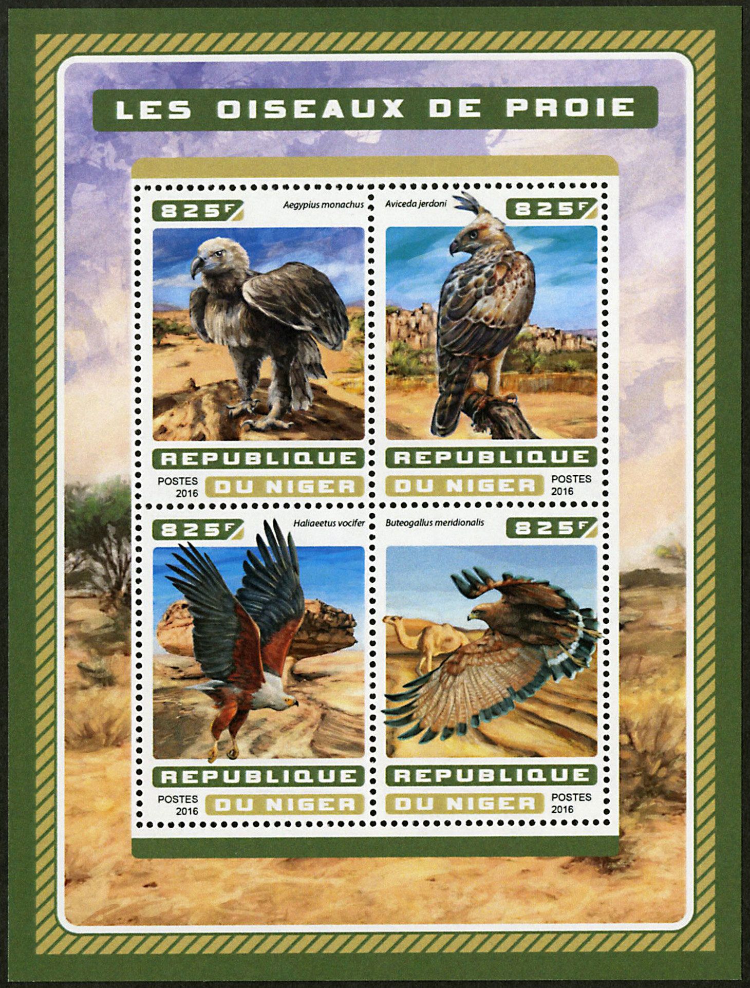 n° 3795 - Timbre NIGER Poste