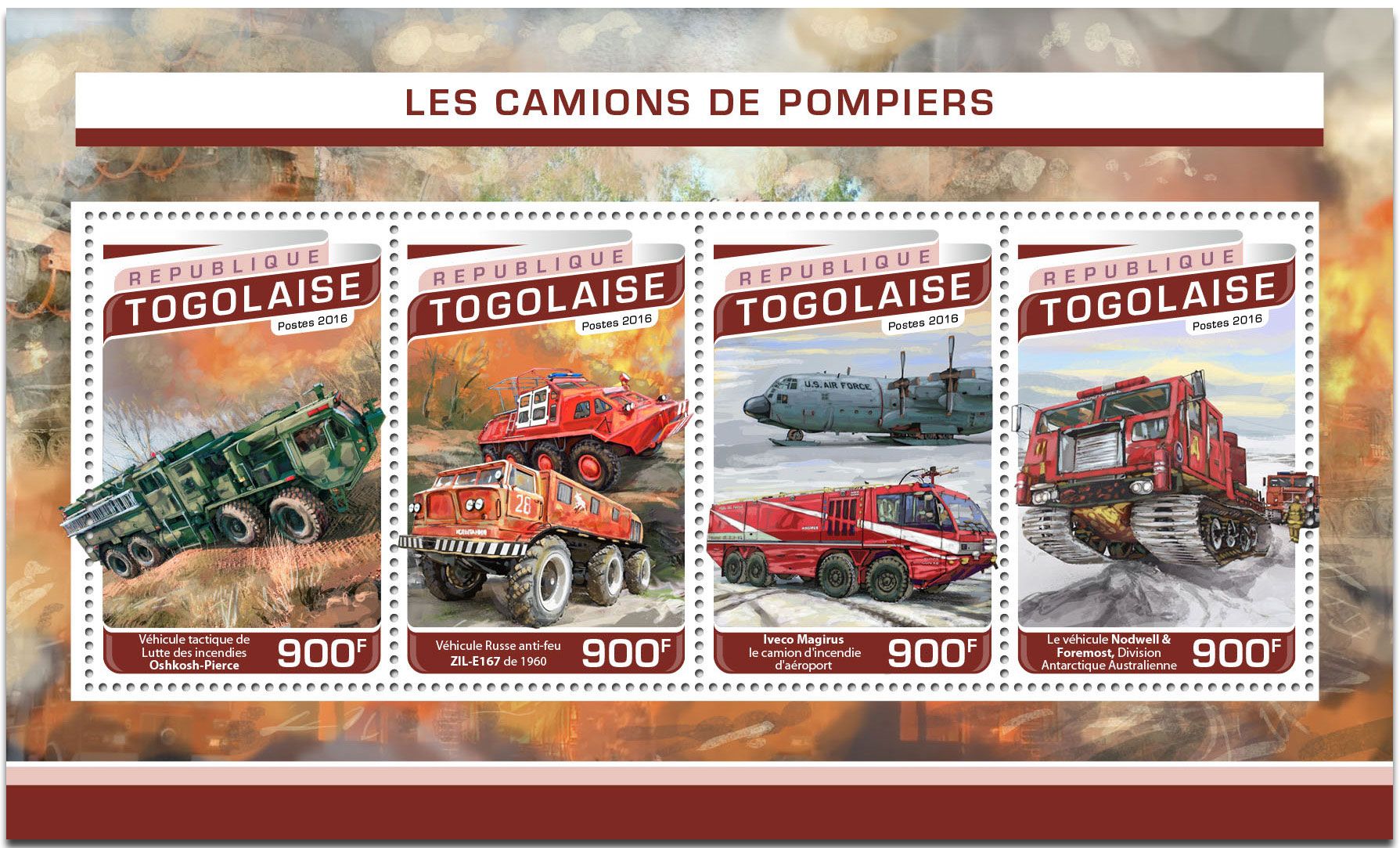 n° 5290 - Timbre TOGO  Poste