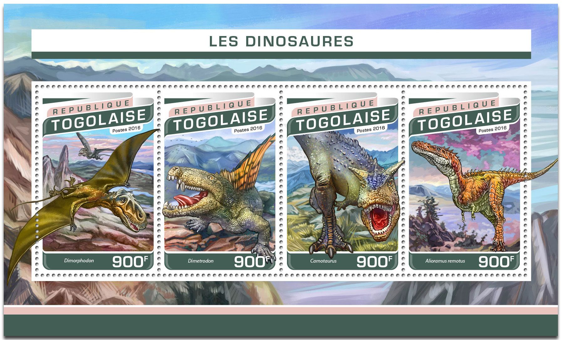 n° 5298 - Timbre TOGO  Poste