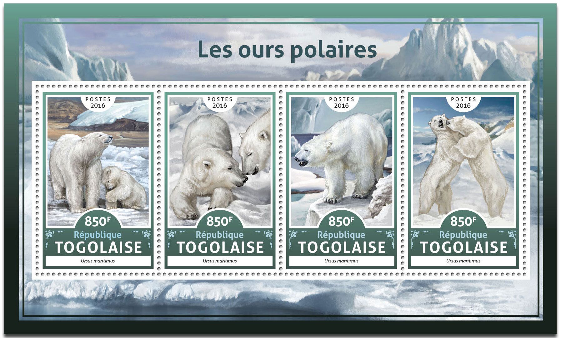 n° 5422 - Timbre TOGO  Poste