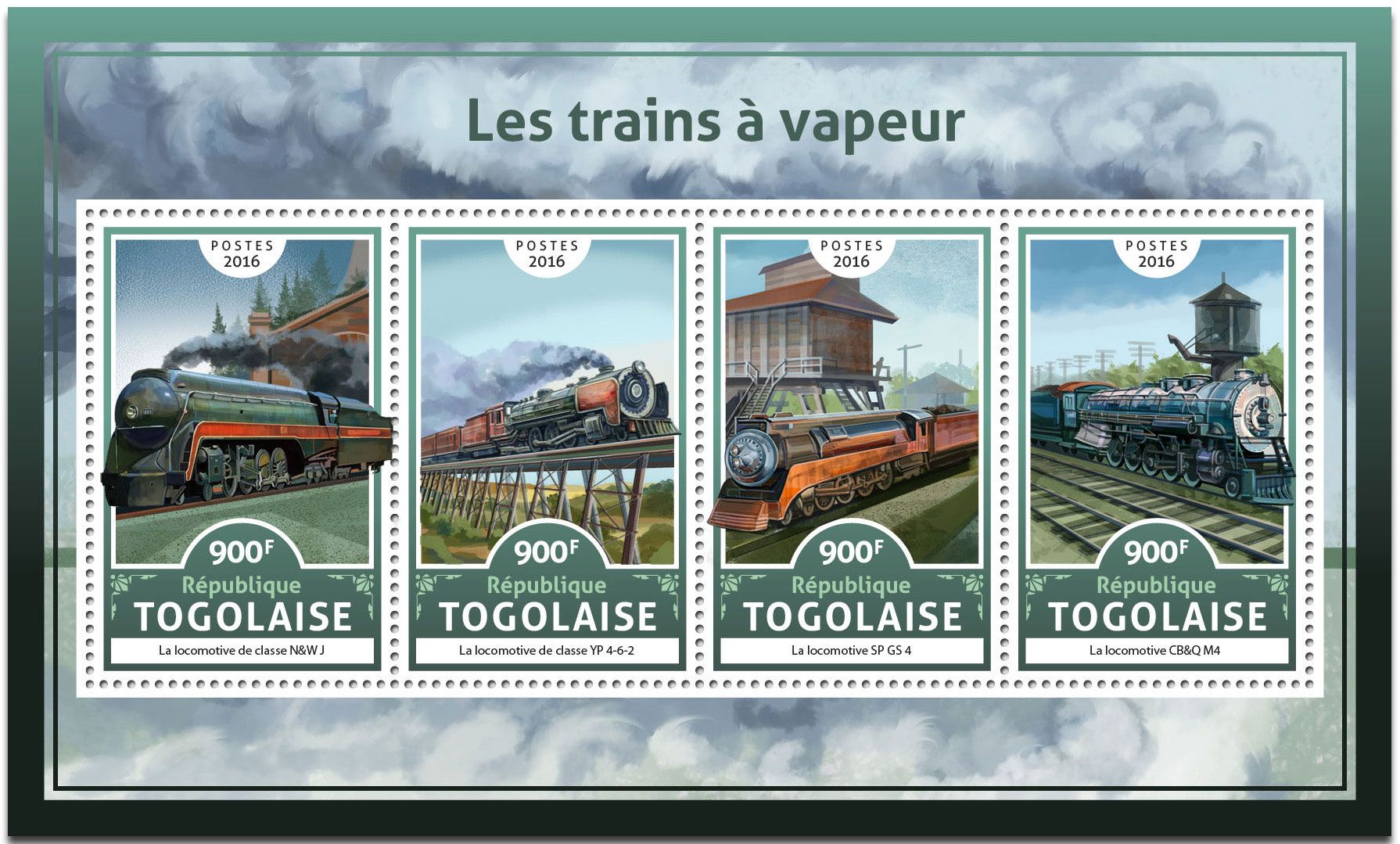 n° 5442 - Timbre TOGO  Poste