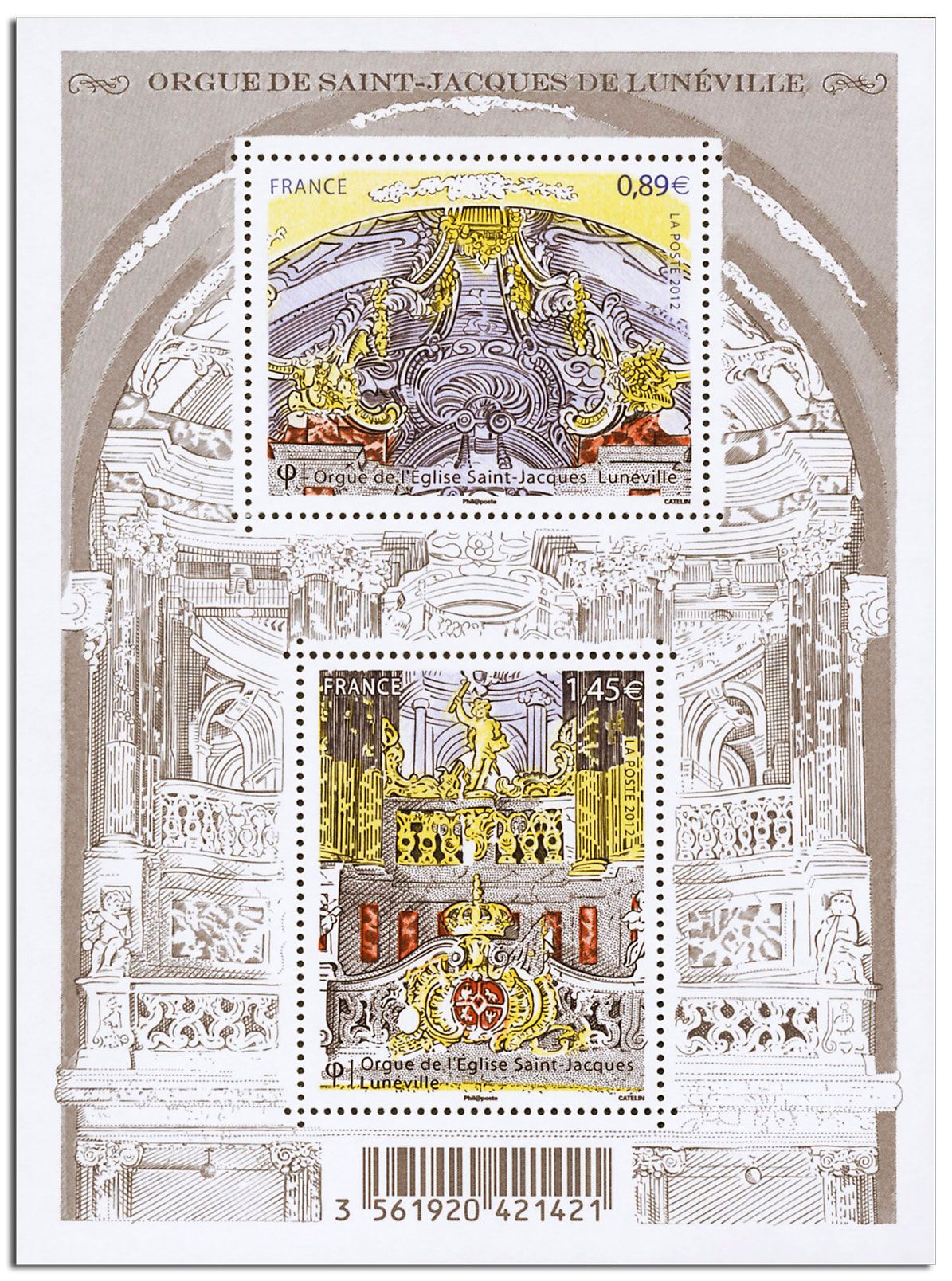 nr. F4708 -  Stamp France Mail