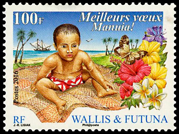 n° 863 - Timbre Wallis et Futuna Poste