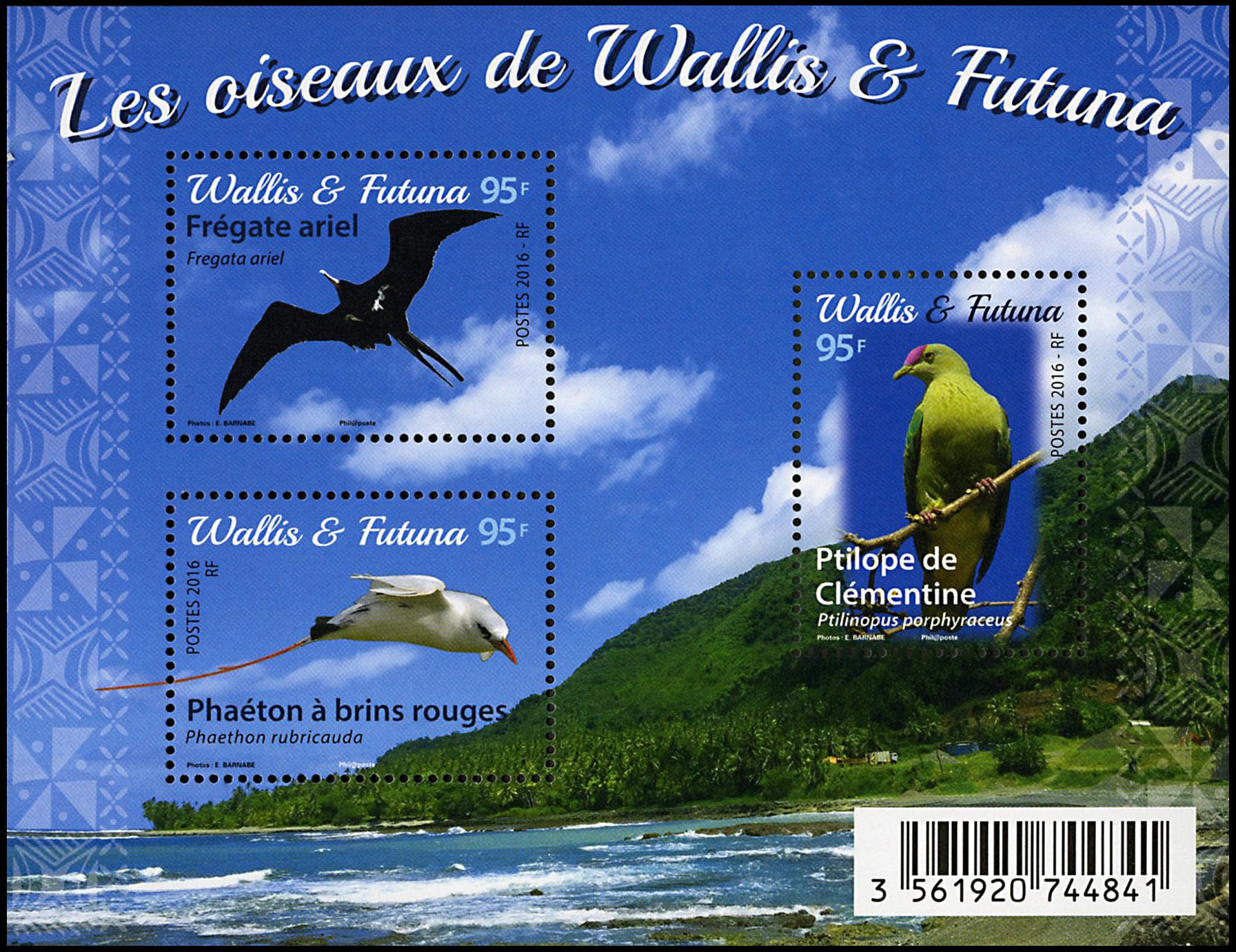 n° F860 - Timbre Wallis et Futuna Poste